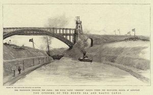 La Apertura del Canal del Mar del Norte y del Báltico de Eduardo de Martino